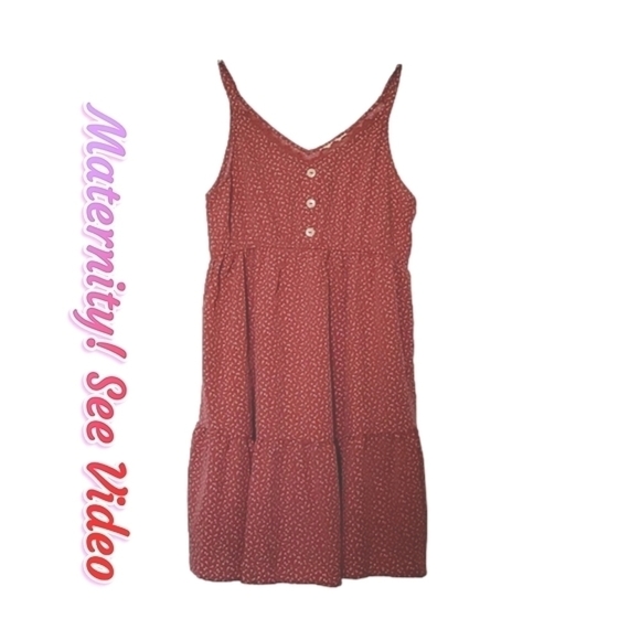 💛💙🩷 New Maternity Dress!  So Pretty! See Video! - Picture 1 of 6